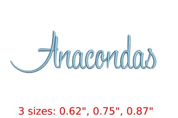 Anacondas Font Review