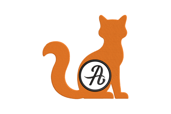 Cat Letter A: Personalized Embroidery Design Review