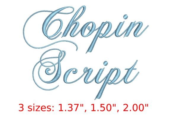 Chopin Script Font Review for Small Business Merch