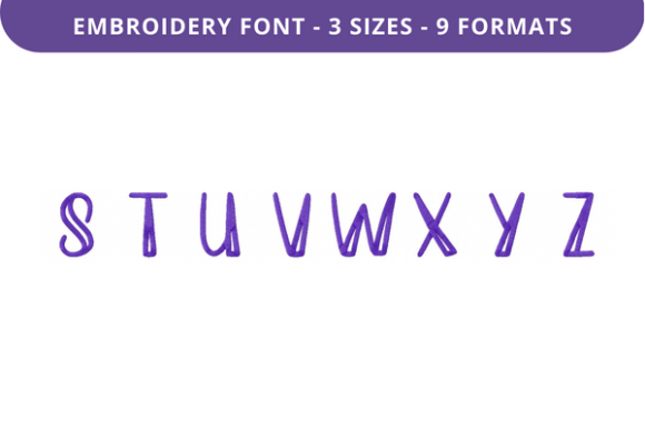 Review: Ease My Mind Font Uppercase S to Z
